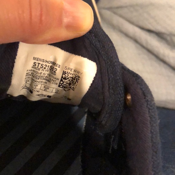 Sperry M8/W10  ‘Halyard’ Navy NWOT - Picture 6 of 6